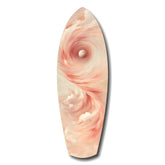 Pinky Swirl Glass Wall Art.